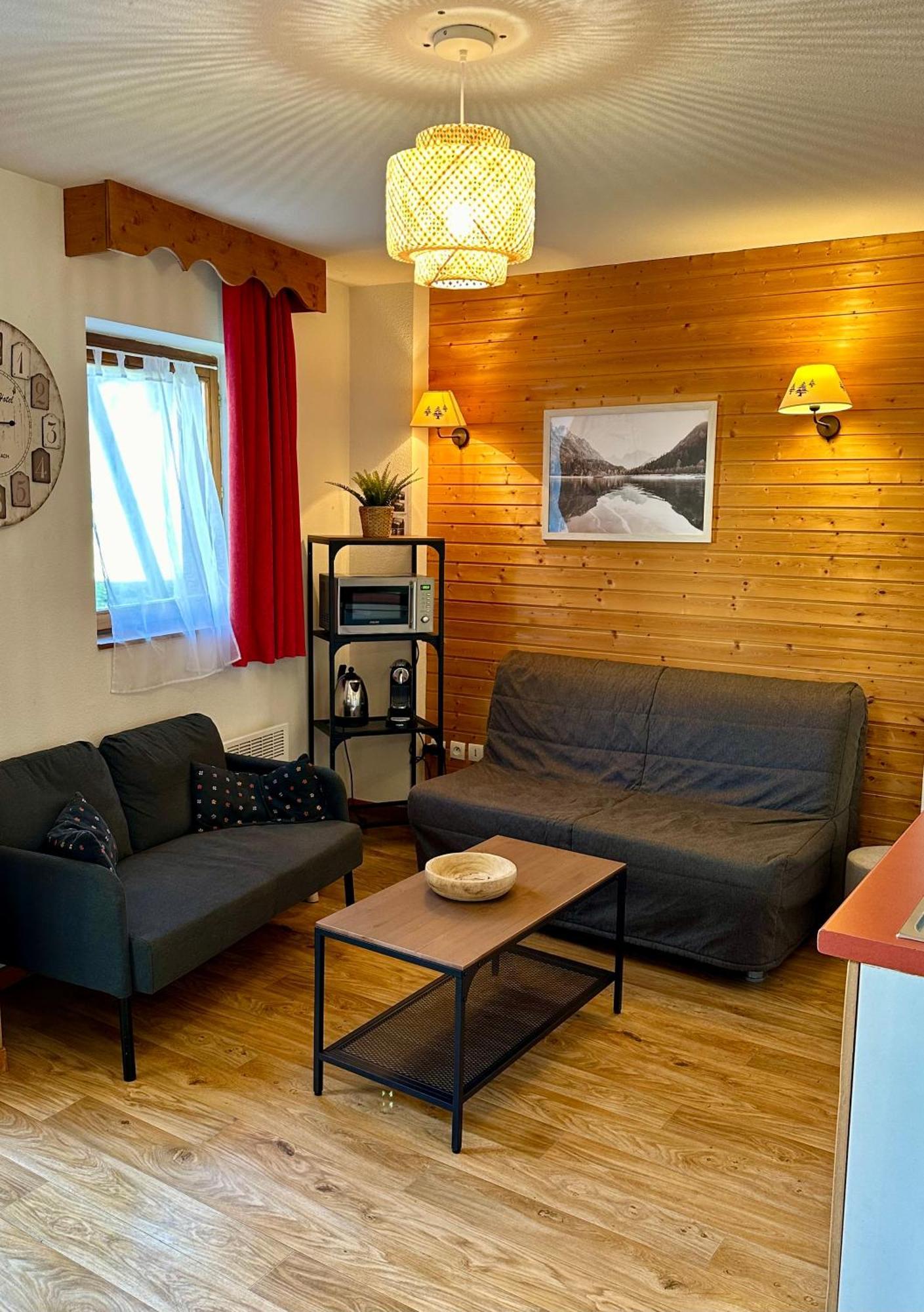 Charmant Appartement Confortable Pour 6 Personnes 40M2 Pied Pistes, Piscine, Wifi, Parking Шамрусс Экстерьер фото
