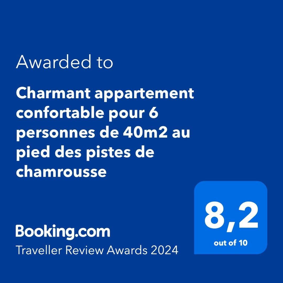 Charmant Appartement Confortable Pour 6 Personnes 40M2 Pied Pistes, Piscine, Wifi, Parking Шамрусс Экстерьер фото